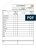 BCL05 Checklist - Reinforcements