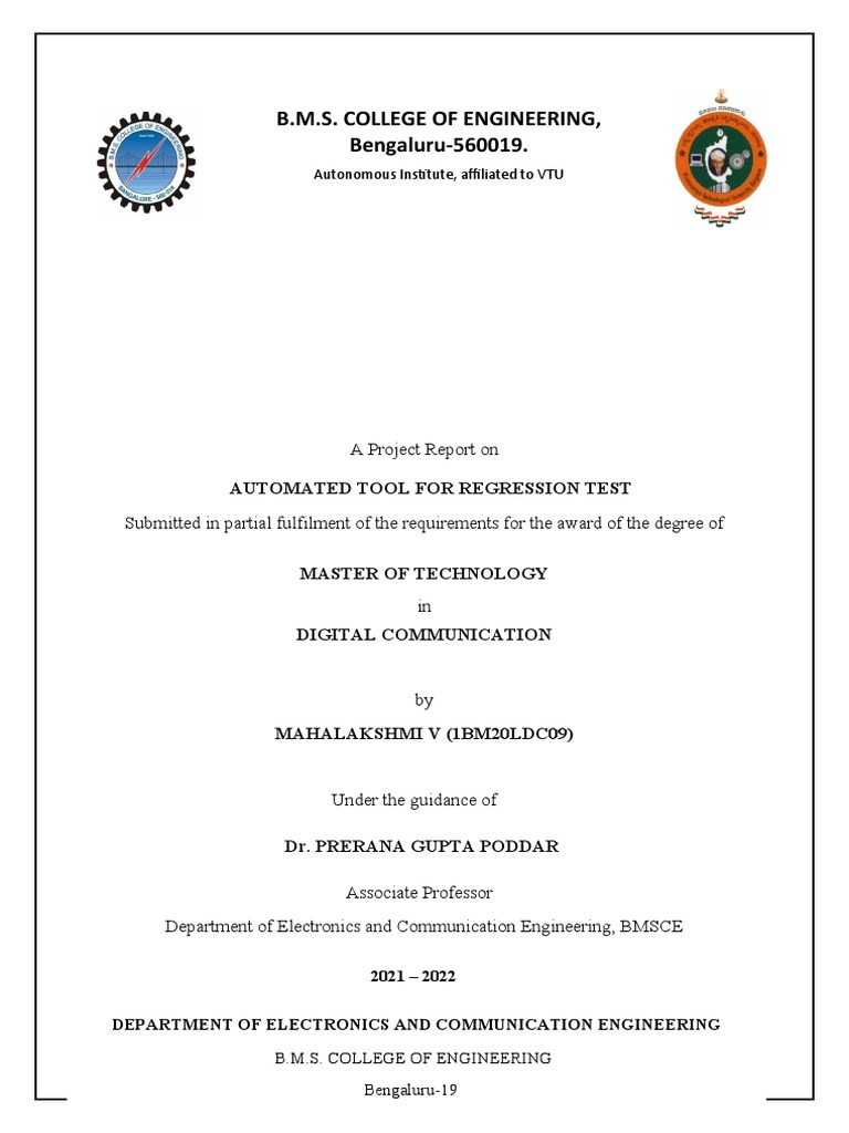 Automated Tool For Regression Testing | PDF | Software Testing | Radar