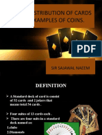 Topic: Distribution of Cards and Examples of Coins.: Sir Sajawal Naeem