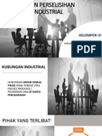 HUBUNGAN INDUSTRIAL