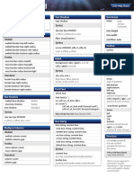 CSS3 Help Sheet Outlined