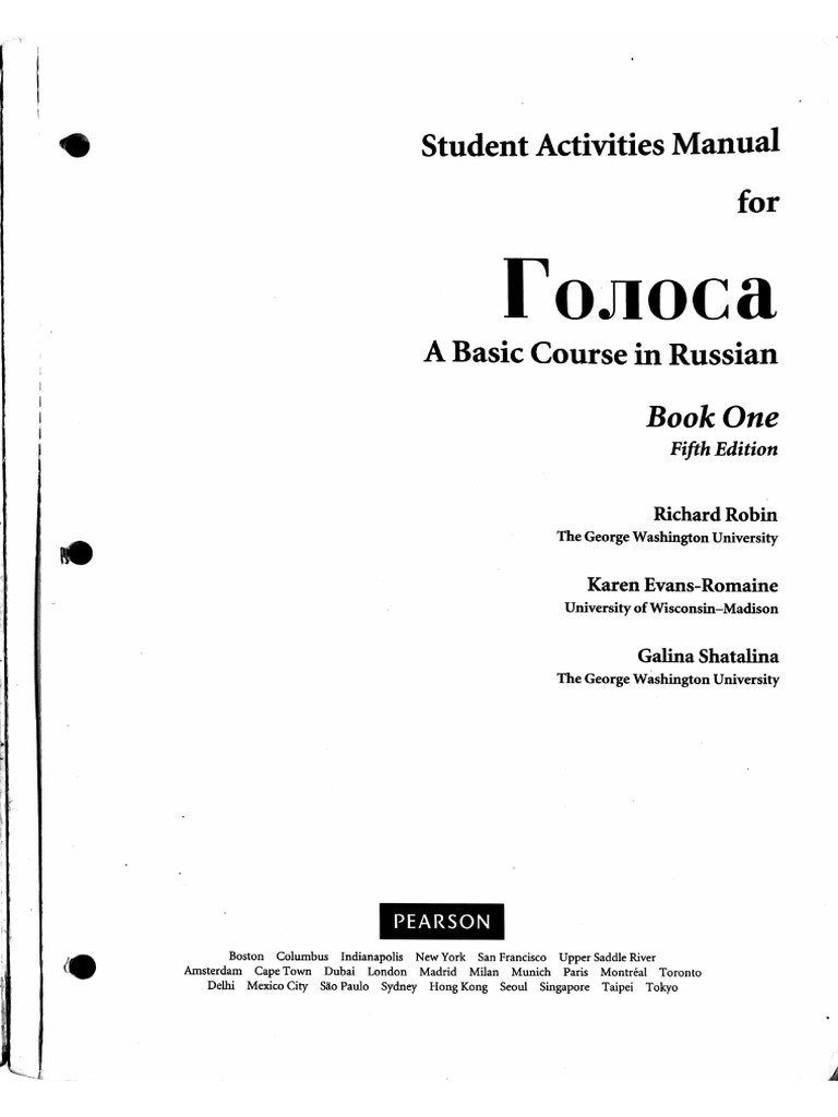 Golosa (Richard Robin, Karen EvansRomaine Etc.) PDF