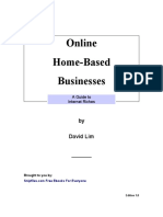 Online Home Based Business