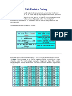 SMD Resistor Coding