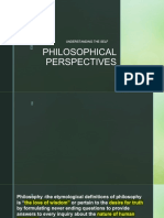 L01 Philosophical Perspectives