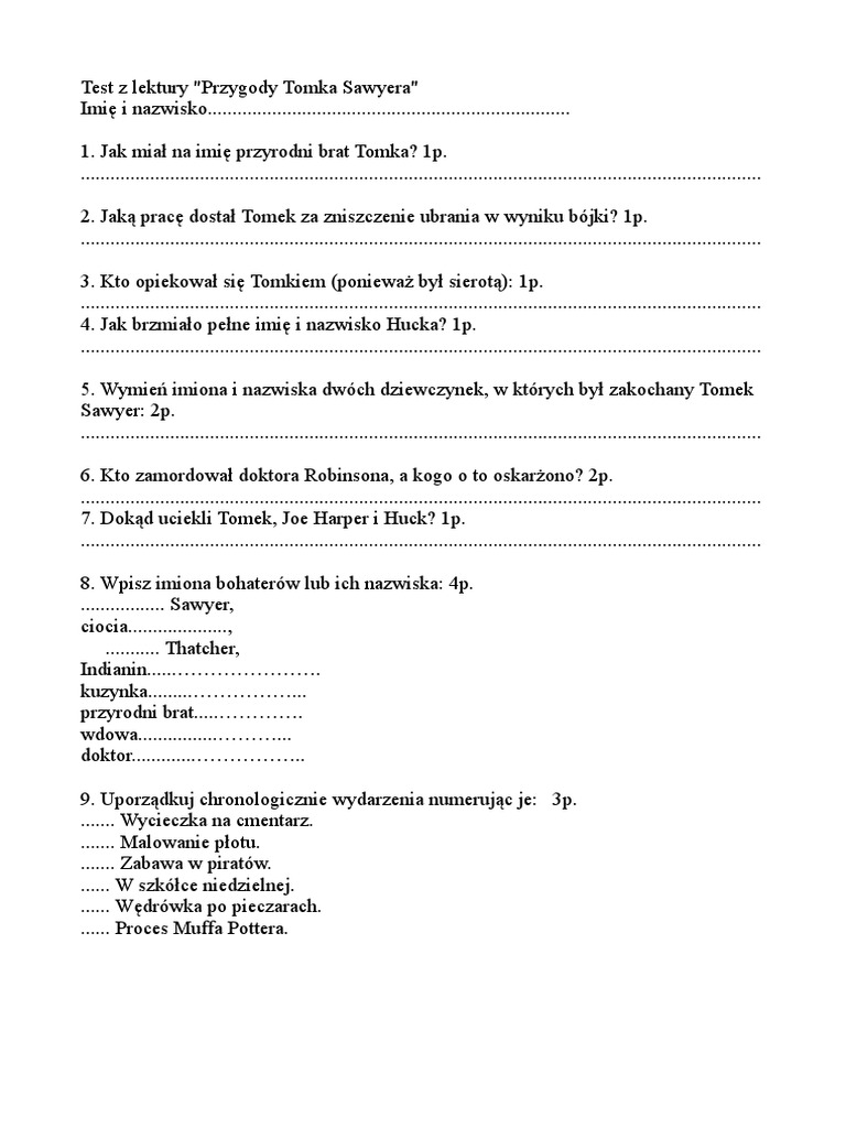 Test Z Lektury Królowa śniegu