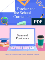 The Teacher and the School Curriculum