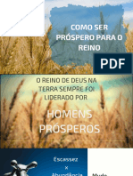 Como ser próspero para abençoar o reino