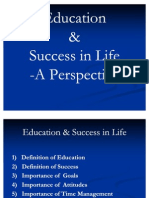 Education & Success in Life