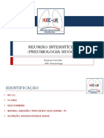 Reunião interstício: Discussão de caso de síndrome do pulmão encolhido