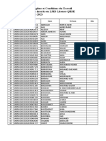 Liste Des Etudiants l3 - Groupe 01-2022-2023