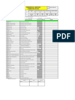 Periodical Service KOMATSU D155-6: Maintenance Sheet
