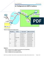 NEW 9.2.3.8 Lab - Configuring Multiarea OSPFv2