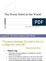 Lesson 5 - The Worst Hotel