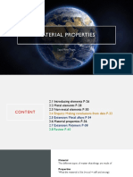 Material Properties Summary