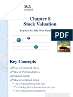 4.chapter 8 - Stock Valuation