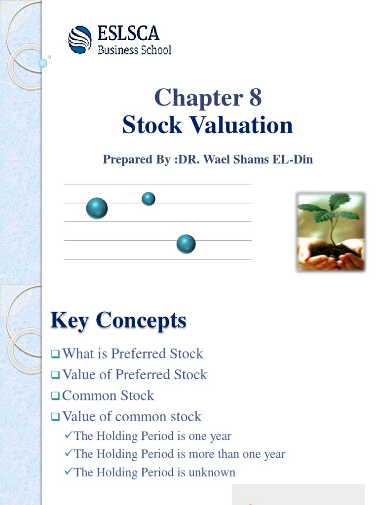 4 Chapter 8 Stock Valuation Pdf Preferred Stock Stocks