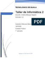 2.4 Taller de Informatica 2 - Quezada Villanueva Marco Antonio