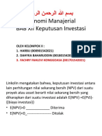 Ek. Manajerial Kel II TGL 27