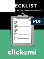 Checklist Google Ads