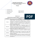 Sociedad Liberal y Pedagogía Activa - Tgrupal