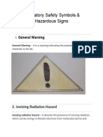 Laboratory Safety Symbols & Hazardous Signs
