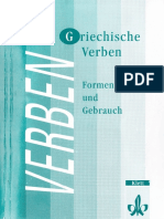 Griechische Verben. Formen Und Gebrauch (Wim Oudshoorn, Marietje Wennekendonk-Visser Etc.)