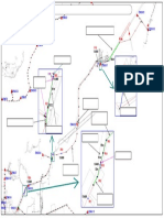 Plano de Cambio de Postes y Red de MT - Radial Potrero C-223