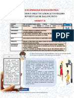 ACTIVIDAD #02 Secundaria 3º y 4º Educación Física Del 22 Al 26 de Noviembre Del 2021 EXP. #09