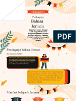 Promosi Bahasa Jerman Kelompok 3