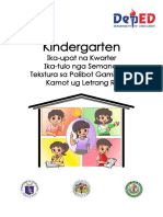 Q4 Kindergarten Week 3