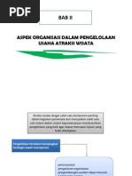 Download Bab II Aspek Organisasi Dalam Pengelolaan Usaha Atraksi Wisata by Agus Daeng SN60219833 doc pdf