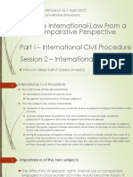 Intl Jurisdiction - Private International Law
