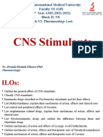 CNS Stimulant 2022 - Stu.