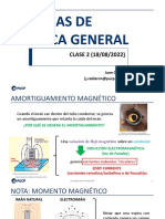 Física general: Amortiguamiento magnético