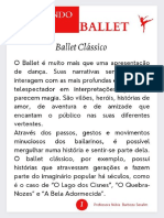 Aprendendo Ballet