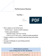 Rota Performance Review Facility:-: Date:-Presenter