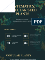 VASCULAR SEED PLANTS: EVOLUTION AND CLASSIFICATION