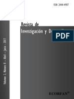 Revista de Investigación y Desarrollo V3 N8