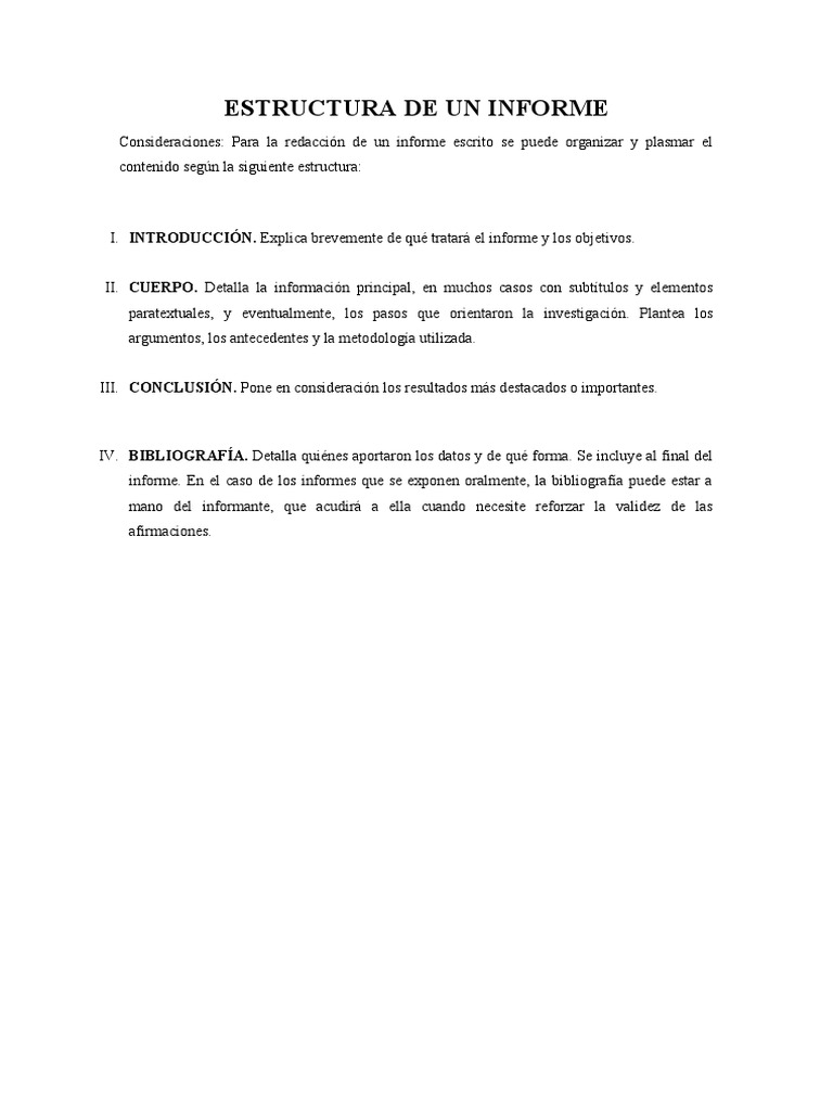 Estructura y elaboración de informes | PDF | Ensayos | Science