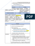 Guía de Aprendizaje Semana 14