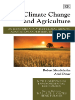 (New Horizons in Environmental Economics) Robert O. Mendelsohn, Ariel Dinar - Climate Change and Agriculture_ an Economic Analysis of Global Impacts, Adaptation and Distributional Effects-Edward Elgar