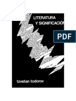 Tzvetan Todorov - Lenguaje Figurado Literatura y Significación (Ensayos Planeta, 13) (1967) PDF