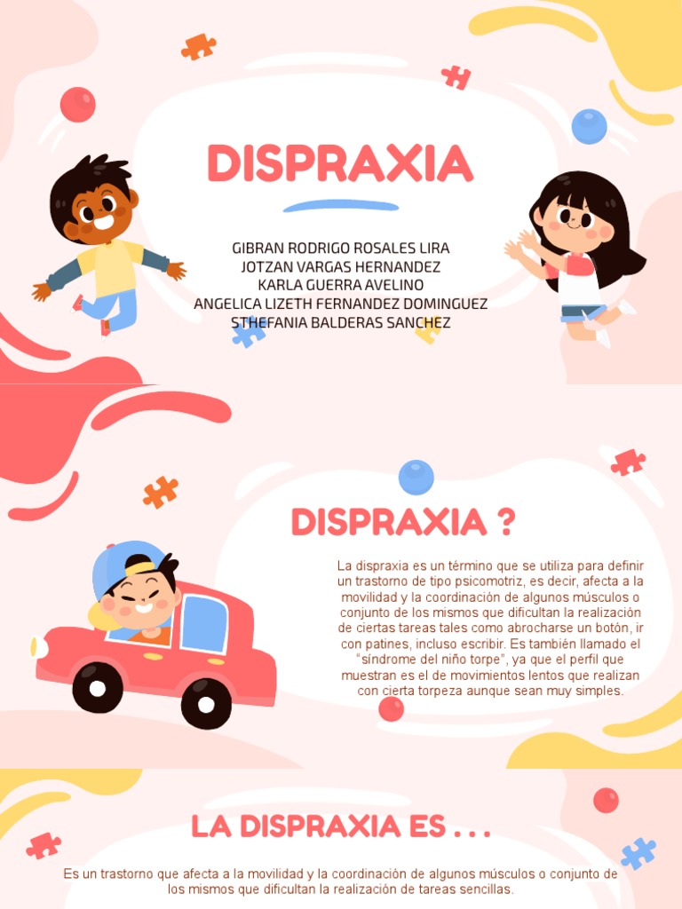 Comprendiendo la Dispraxia Infantil | PDF | Cerebro | Trastorno mental