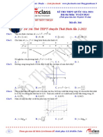 (Hồ Thức Thuận) -Đề Thi Thử Lần 2-2021-THPT-Chuyên-Thái-Bình