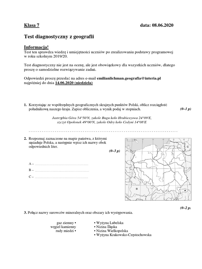 W Poniższych Zdaniach Podkreśl Prawidłowe Informacje
