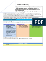 The Science of Sound Lesson Plan-Hailee Fischer