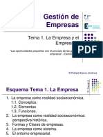 La Empresa y El Empresario