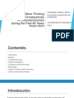 Macroeconomía pasada: Lecciones de los últimos 60 años