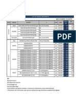 Lista de Precios SC COMP 1ro de Septiembre - 31 de Octubre 2022